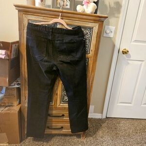 Lauren Ralph Lauren.  Womans Black Denim Jeans. Perfect Condition. Size 10